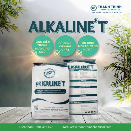ALKALINE®T - Bổ sung khoáng chất, tăng kiềm ao nuôi, ổn định môi trường nước